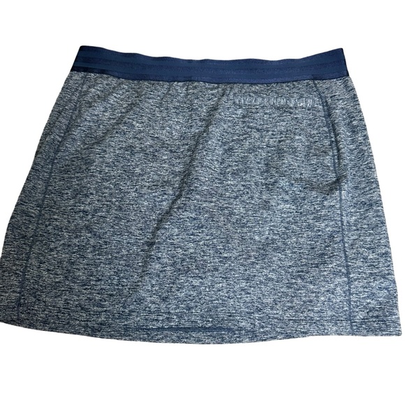 Adidas Essentials Rangewear Skort Golf Tennis Skirt Blue Sportswear Sz Large - Picture 2 of 5
